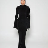 Luna Pearl Sleeved Maxi