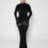 Luna Pearl Sleeved Maxi
