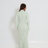 Chanel Sage Jewel Maxi