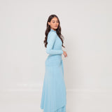 Azalea Cape Dress Blue