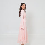 Diana Lace Dress Blush