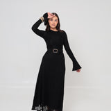 Diana Lace Dress Black