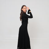 Diana Lace Dress Black