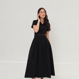 Alba Shirt Dress Black