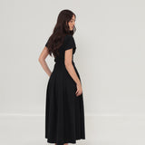 Alba Shirt Dress Black