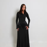 Monique Black Maxi