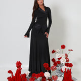 Monique Black Maxi