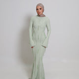 Chanel Sage Jewel Maxi