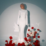 Chanel White Jewel Maxi
