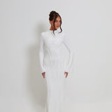 Chanel White Jewel Maxi