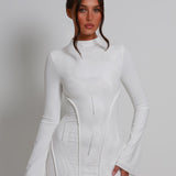 Chanel White Jewel Maxi