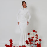 Chanel White Jewel Maxi